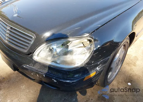 2000 Mercedes-Benz S 500 из США, поврежденный, VIN WDBNG75J9YA081063